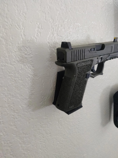 Glock wall mount/holder left facing