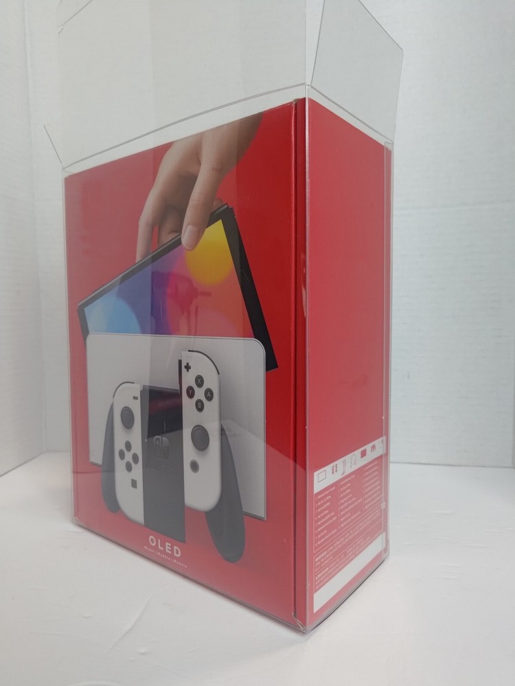 OLED Switch Console Box Protector and Display Case, Fits All OLED Switch Version