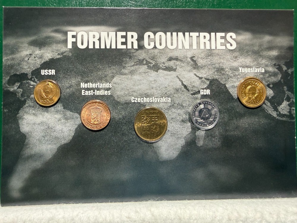 The five - five coins, one topic - Former Countries