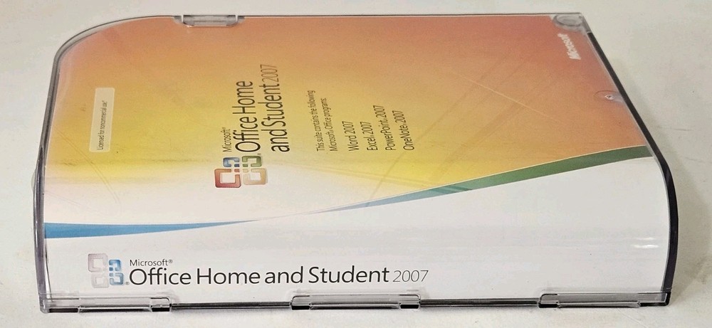 Microsoft MS Office Home and Student 2007 Word Excel PowerPoint OneNote