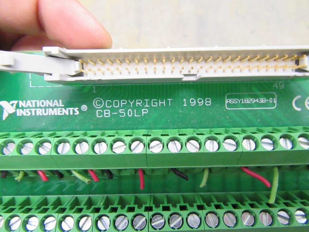 National Instruments CB-50LP breakout board [2*OO-42]