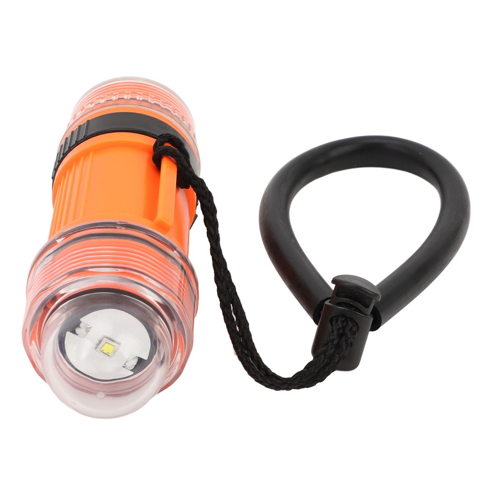 Waterproof Dive Strobe Flashlight High Brightness LED For Underwater Advent RAVV