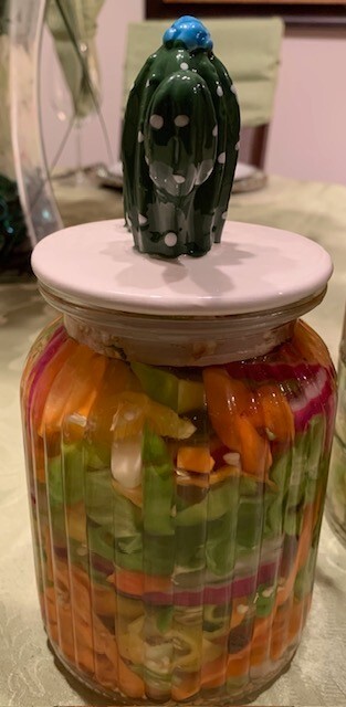 Jamaican Hot Scotch bonnet peppers.