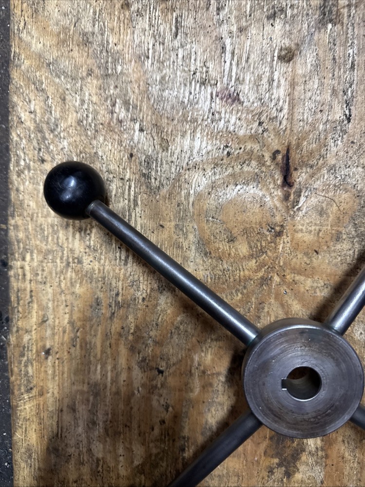 Walker Turner 900 / 1200 Series Drill Press Down Handle / Knobs / Rods 5/8 Bore