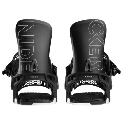 Nidecker Kaon Snowboard Bindings, Black, Medium