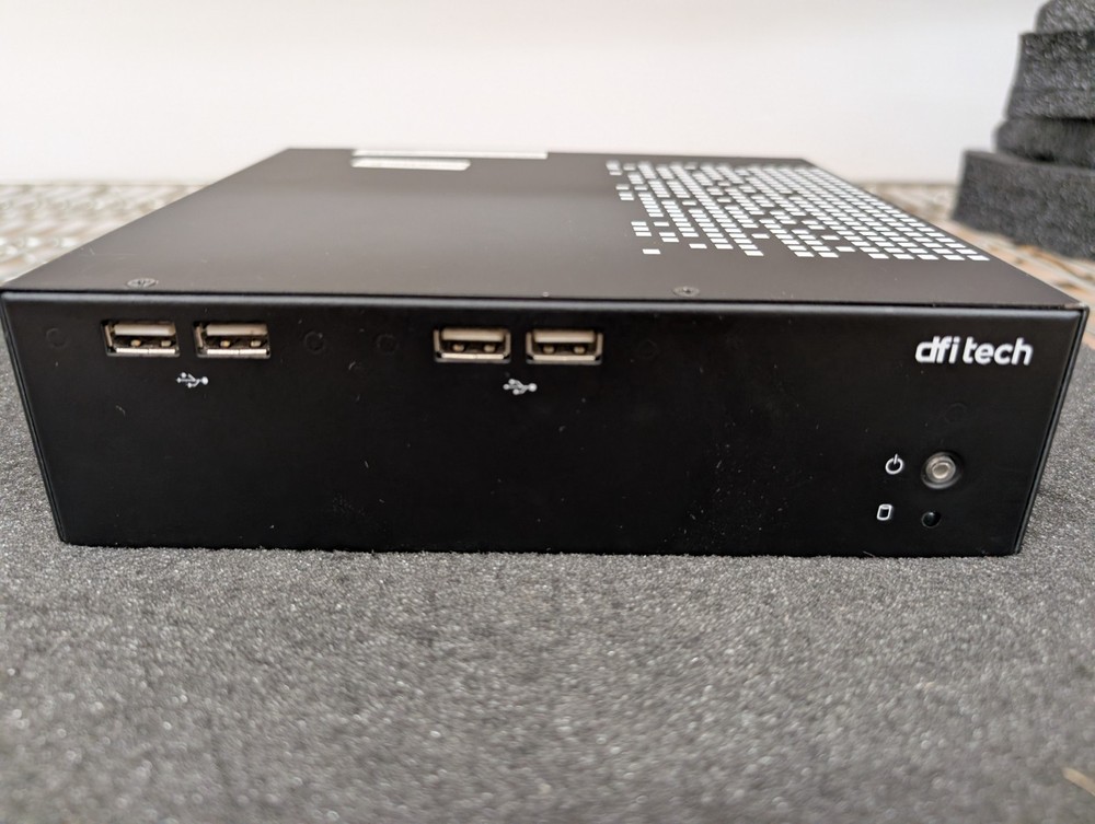 New, DFI Tech, M90/495, MEDIA ENGINE SYSTEM 12V 6.12A DC INPUT (39U4208)