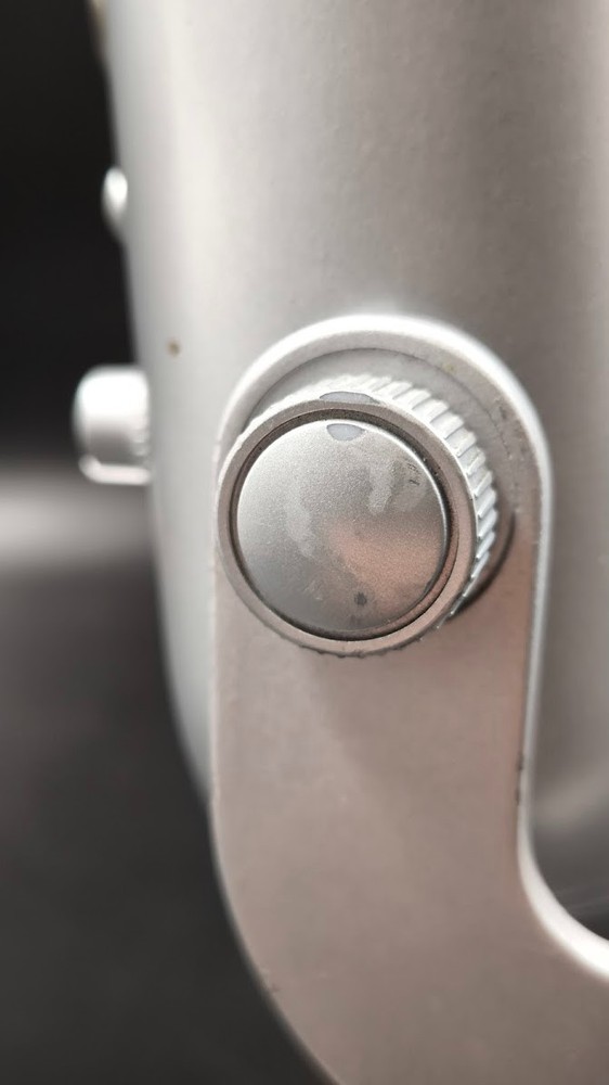 Blue Yeti Microphone Used Working Silver