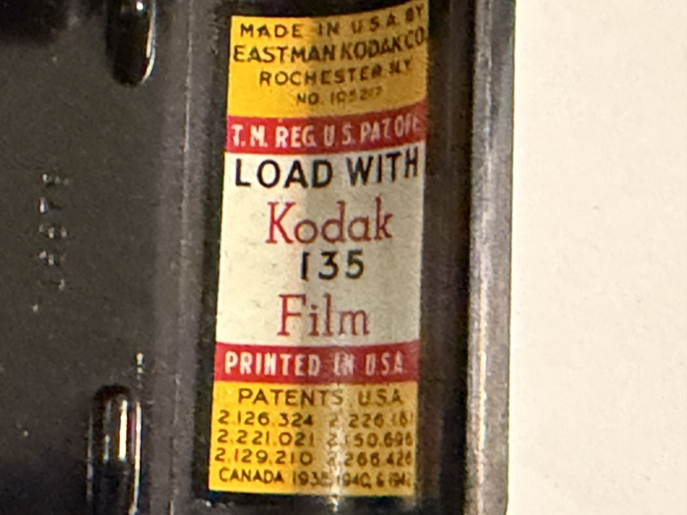 vintage kodak 35 rangefinder camera