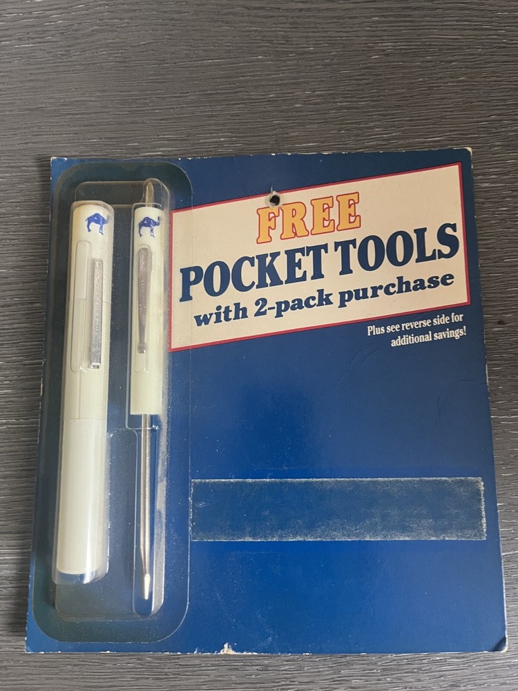 1987 Camel Cigarette Promotional Pocket Tools