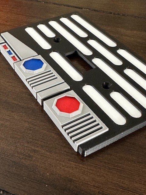 Star Wars Inspired Light Switch Cover Plates