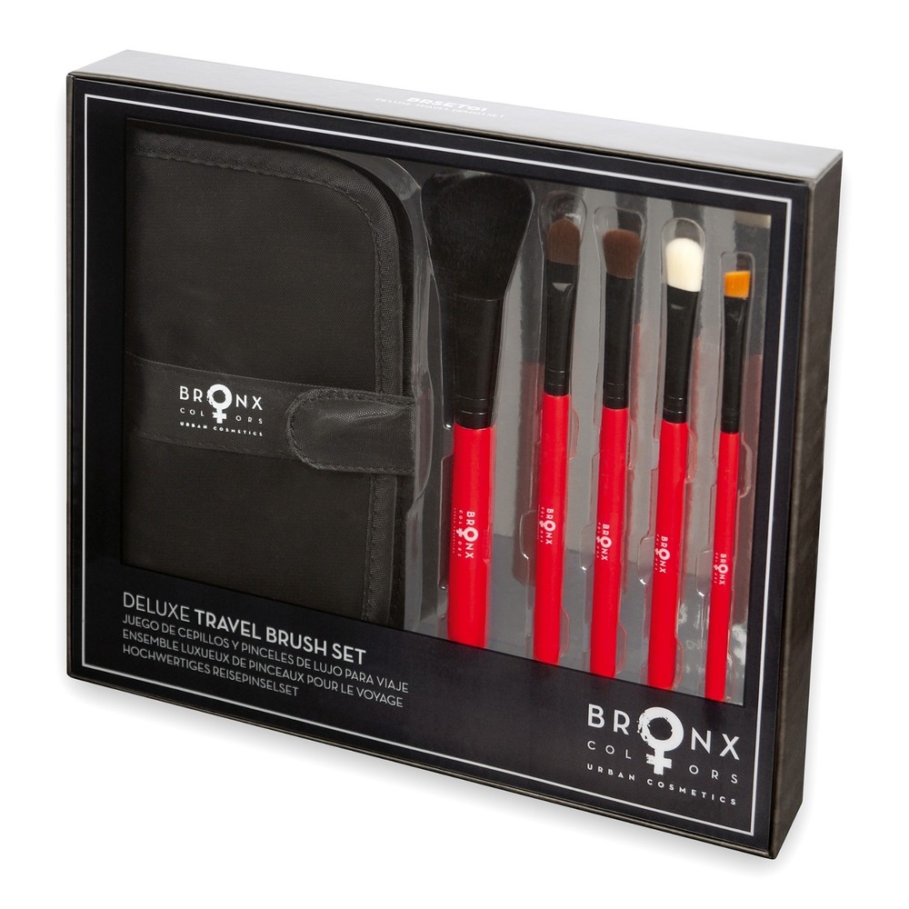 BRONX DELUXE TRAVEL BRUSH SET