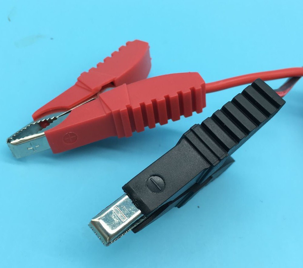 Battery Clip to Cigarette/Cigar Lighter Socket Extension 18AWG 1M Copper cable