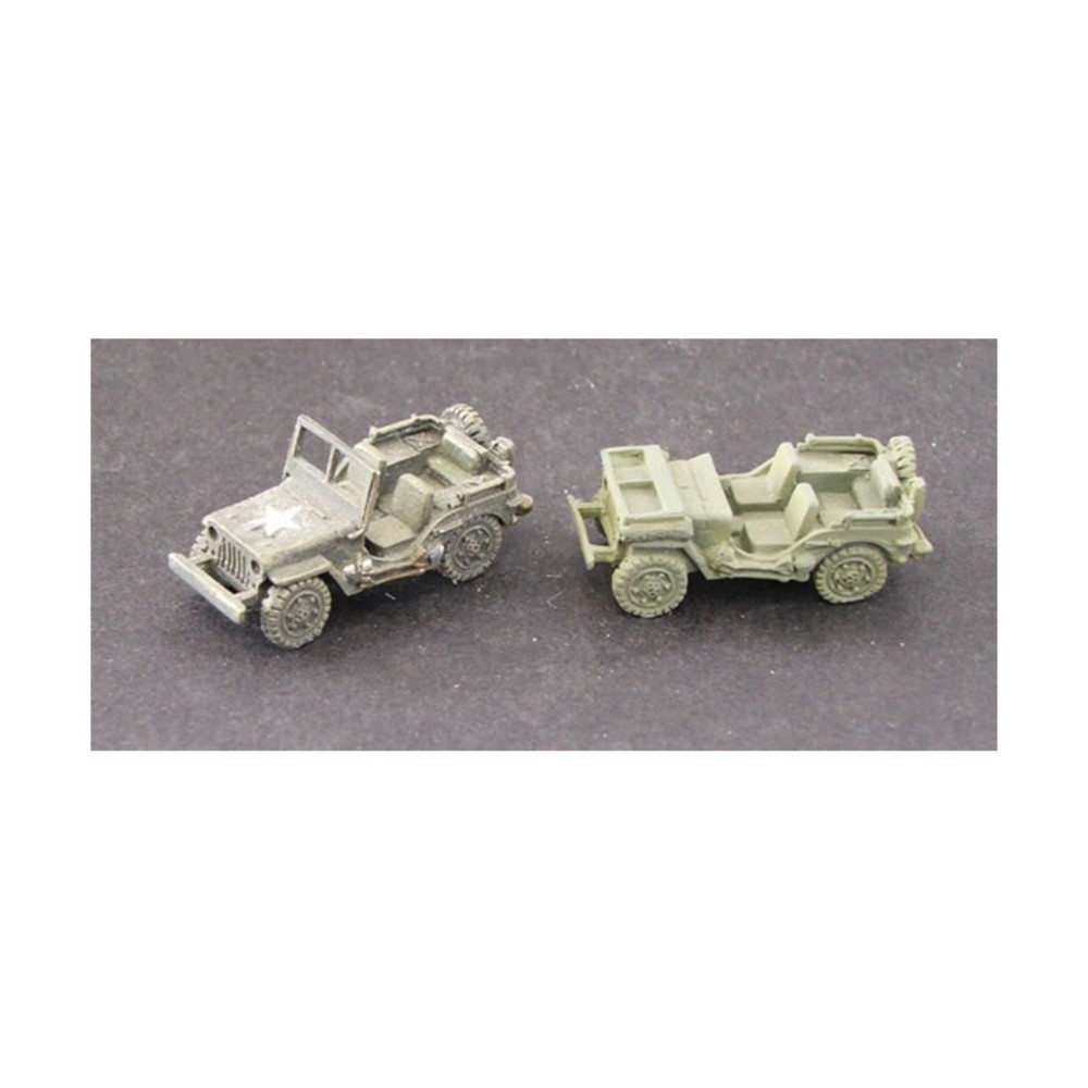 Old Glory Command Decision USA 15mm Jeeps Pack New