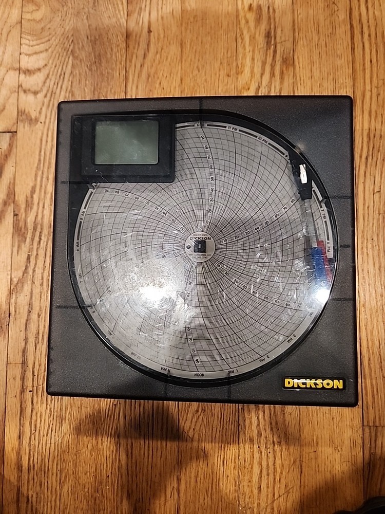 Dickson KT856 8 Inch 203mm Temperature Recorder With Chart