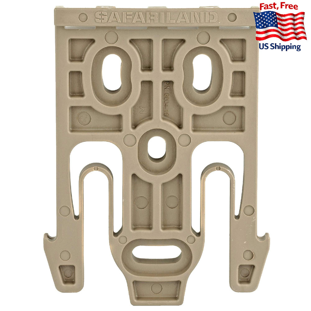 Safariland QLS 19 Quick Locking System Holster Fork Kit Flat Dark Earth