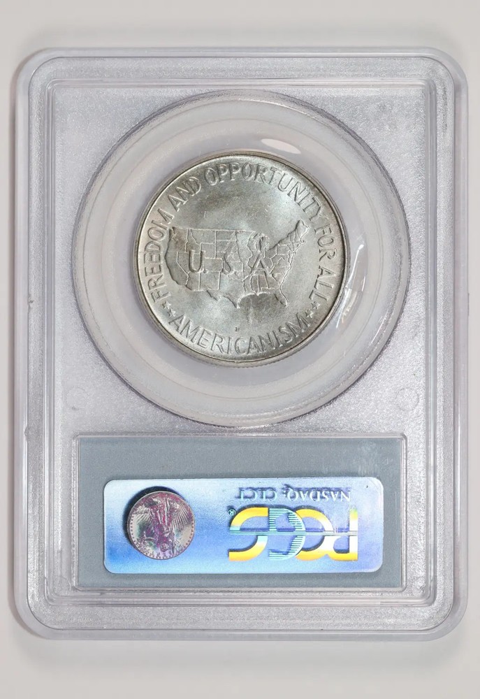 1951-D WASHINGTON CARVER COMMEMORATIVE HALF DOLLAR PCGS MS65