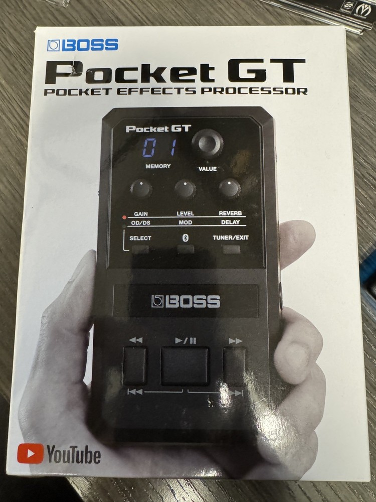 Boss Pocket GT Effects Processor open box tested and works
