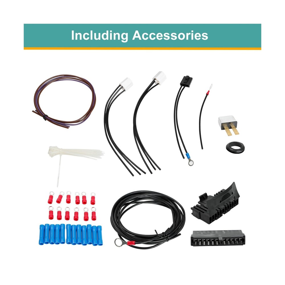 Universal Extra Long Wires 21 Circuit Wiring Harness Hotrod Kit Compatible wi...