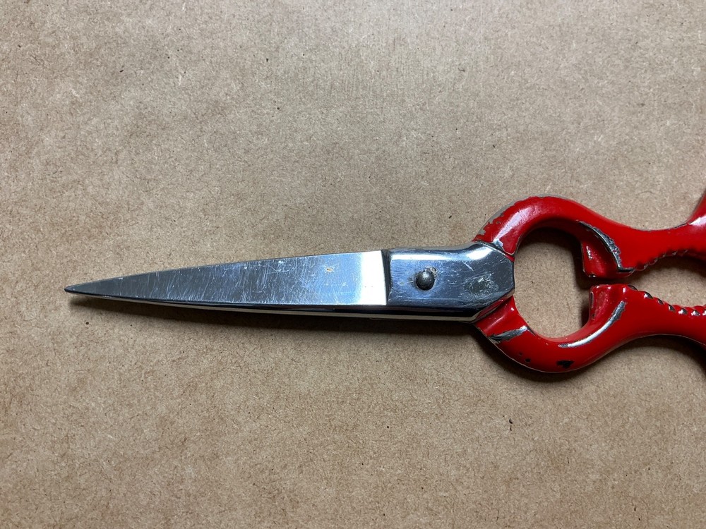 Vintage DREIZACK "Trident Logo" Kitchen Shears Scissors Nutcracker Breakaway