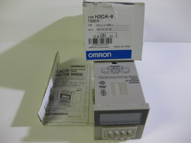 OMRON Timer H3CA-8 H3CA8 100/110/120VAC