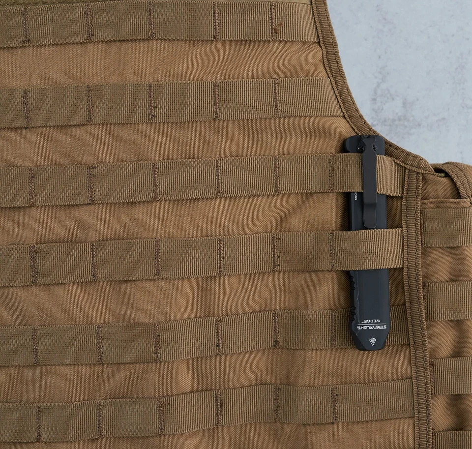 Streamlight Wedge 88810 EDC Slim Handheld LED Flashlight Black