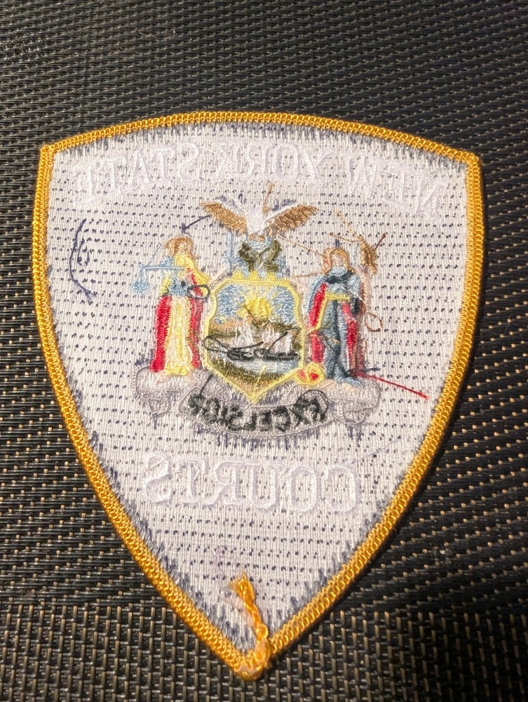 New York State Courts Patch U.S.A.