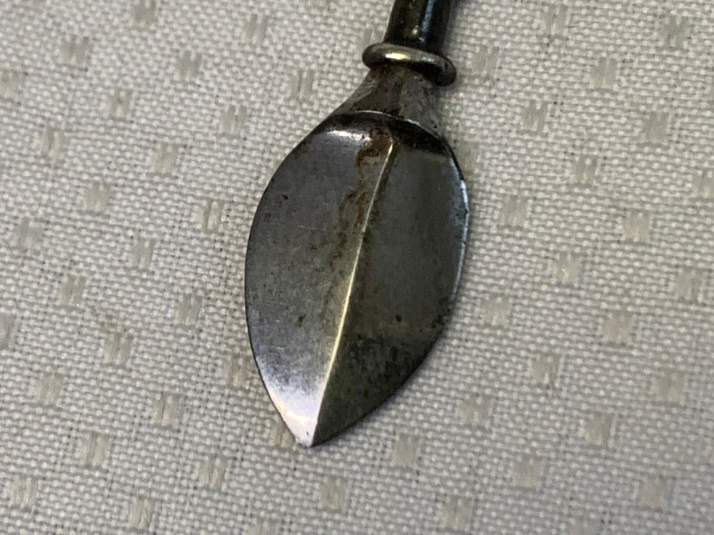 Antique Sterling Silver Ink Scraper 3.65g Writing Tool Corrector