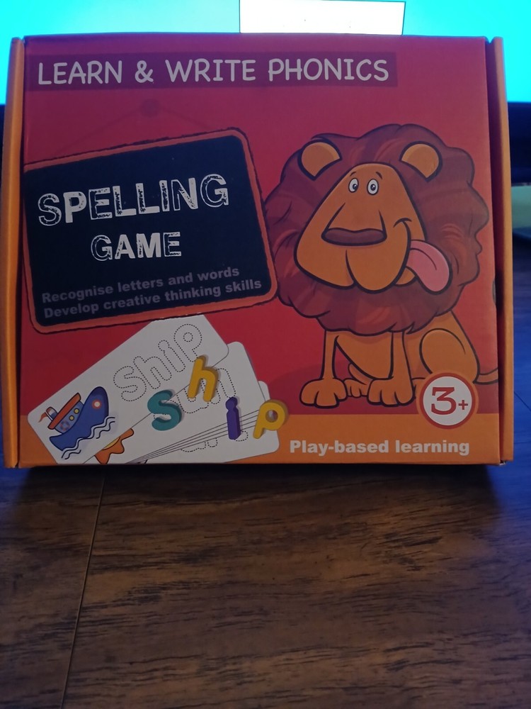 Learn And Write Phonics Spelling Game