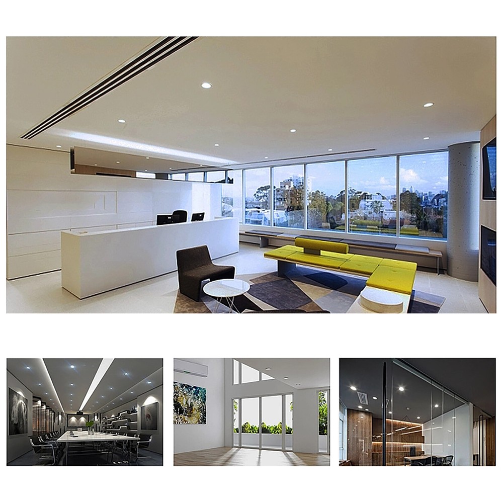 6 Inch 3CCT LED Recessed Ceiling Light with Junction Box, 1050LM High Brightness