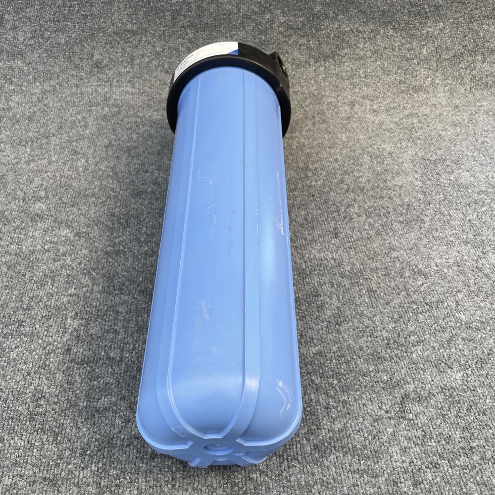 Used Pentair Big Blue Water Filter Housing 1" Inch NPT 20" length