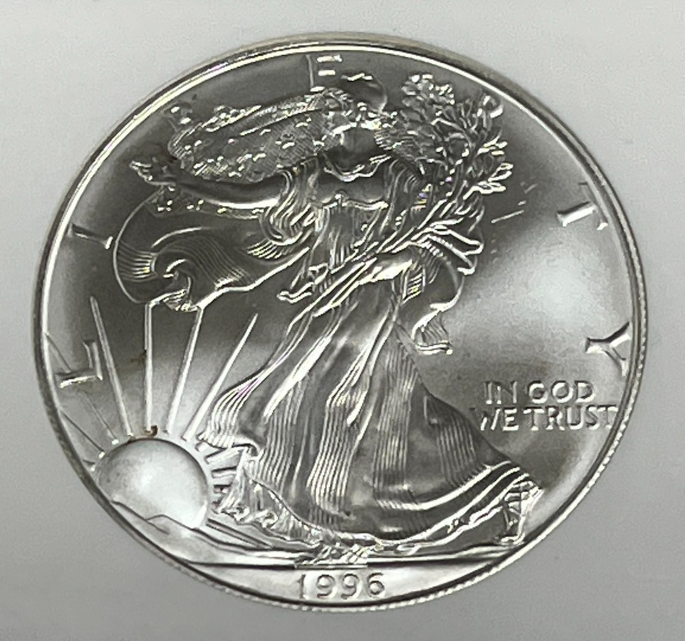 1996 1 oz American Silver Eagle NGC MS 69