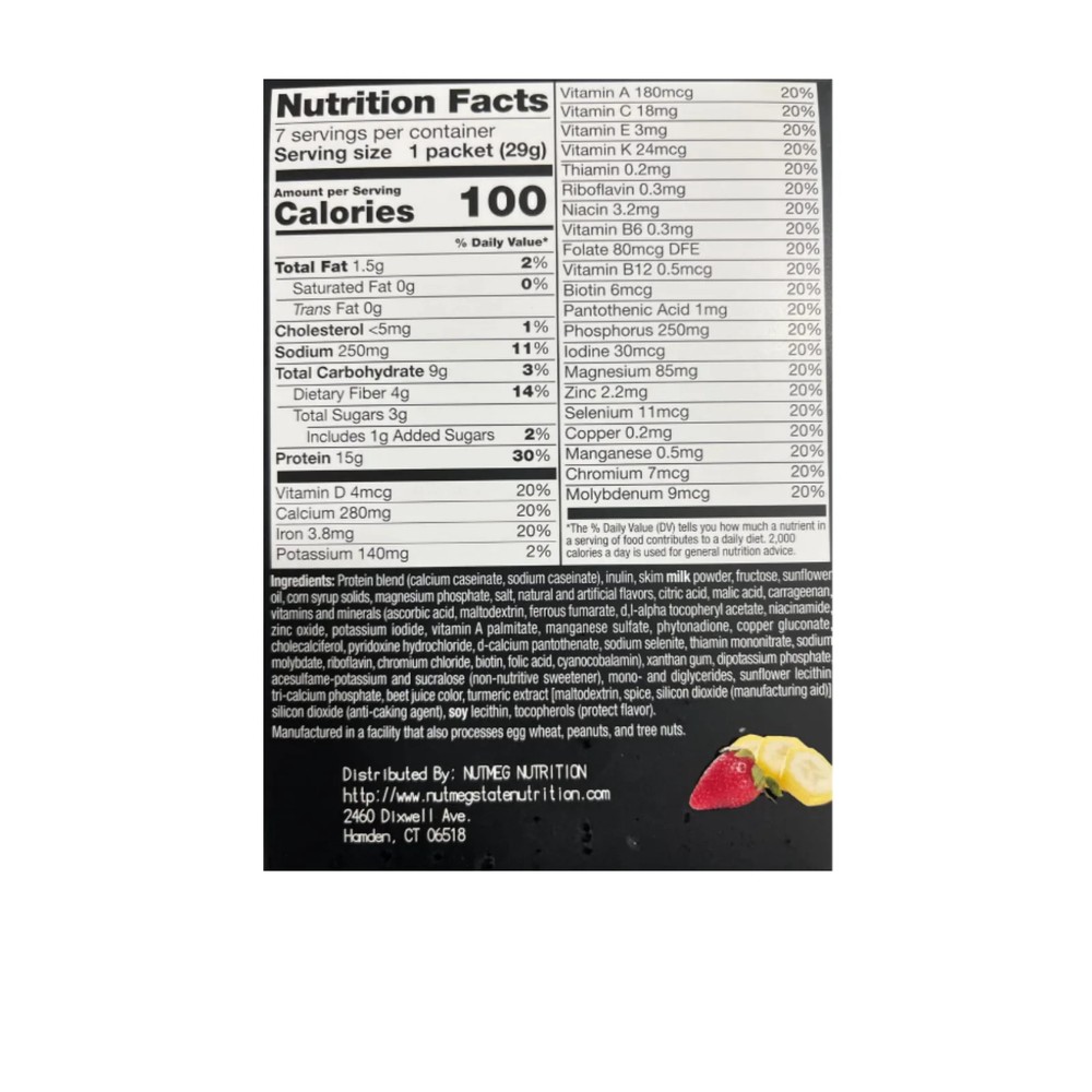 Proti Fit Strawberry Banana Pudding Shake