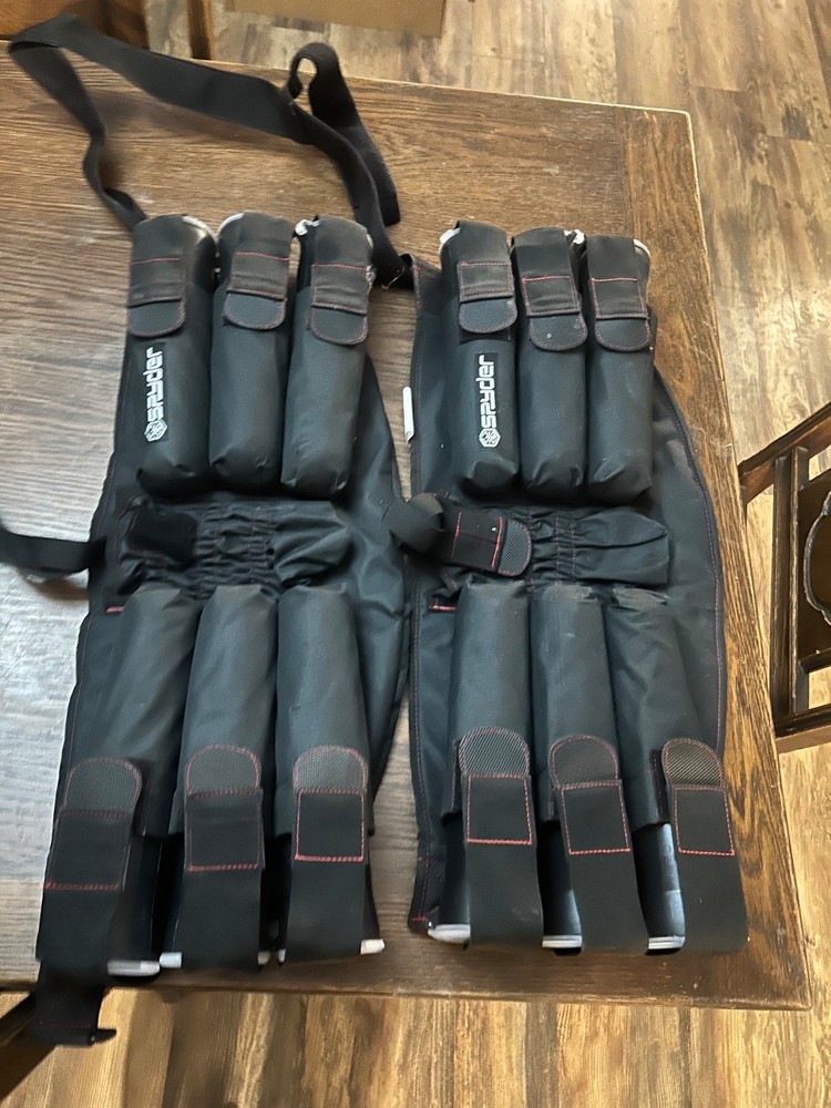 paintball guns and pods