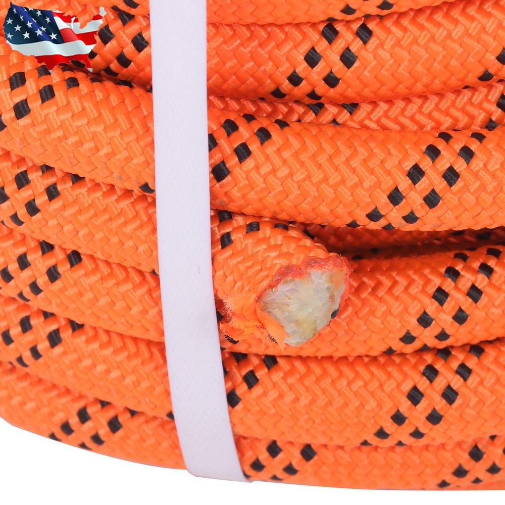 Pulling Rigging Line3/4" × 120' Double Braid Nylon Polyester Arborist Bull Rope