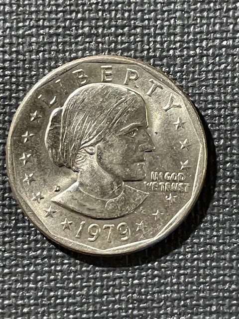 1979 D Susan B. Anthony (SBA) Dollar