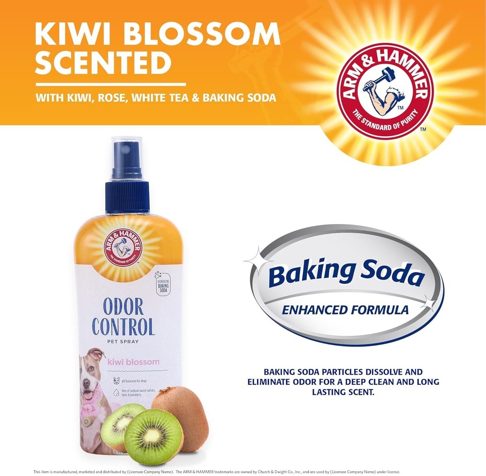 Veterinarian Recommended Dog Deodorizing Spray - Between Baths Odor Eliminator