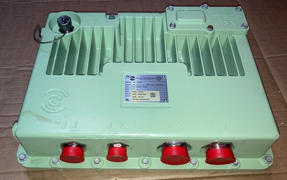 GENERAL DYNAMICS MILITARY VEHICLE ALLISON TRANSMISSION ELECTRONIC CONTROL MODULE