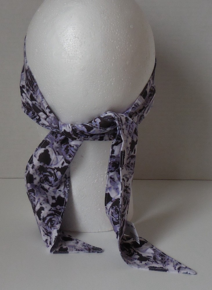 Nike Skylar Diggins Head Tie Printed Reversible Chalk Blue/Black/Bright Mango