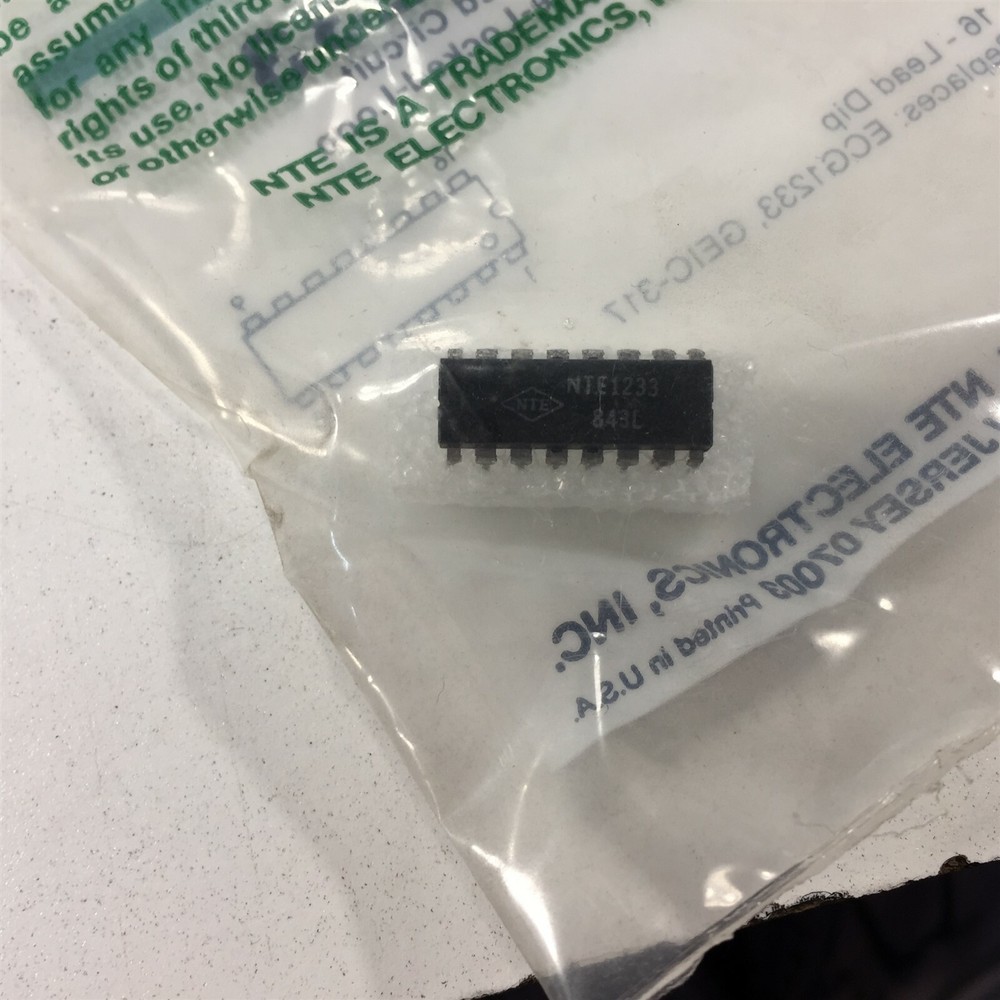 (1) NTE NTE1233 Integrated Circuit Frequency Synthesizer