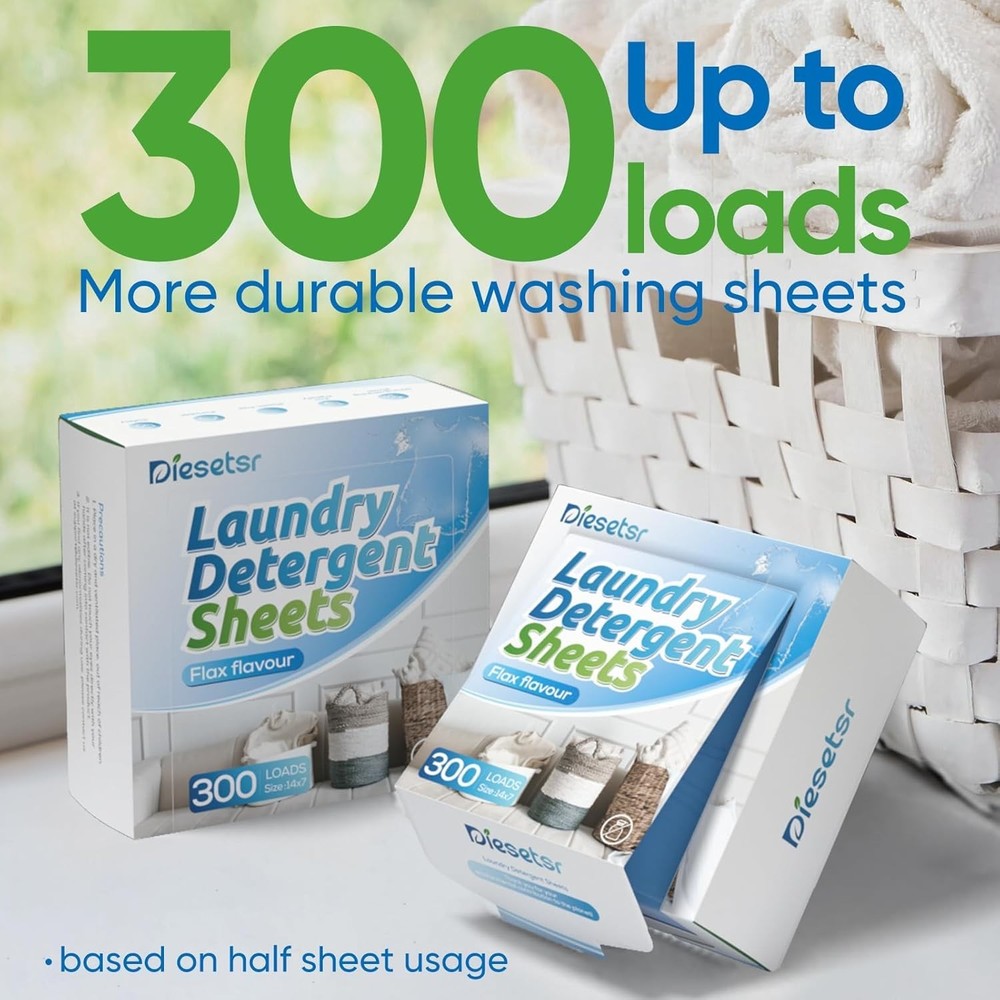 Laundry Detergent Sheets 300 Loads Laundry Sheets DetergentTravel Laundry Deter
