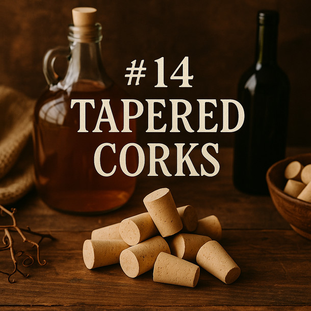 LD Carlson No. 14 Tapered Corks Per Each
