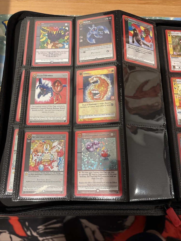 MetaZoo CCG First And Second Edition Mixed Incomplete Set