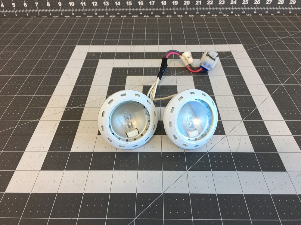 GE Refrigerator Light Assembly P# WR02X11202