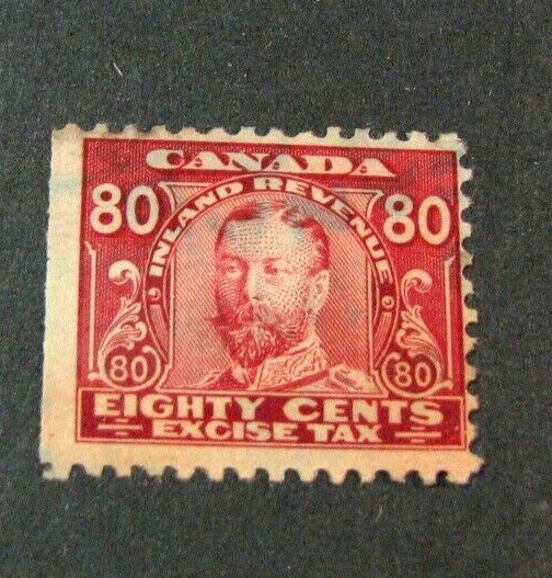 Canada Excise Tax FX12 Used  H324