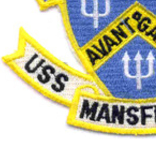 DD-728 USS Mansfield Patch