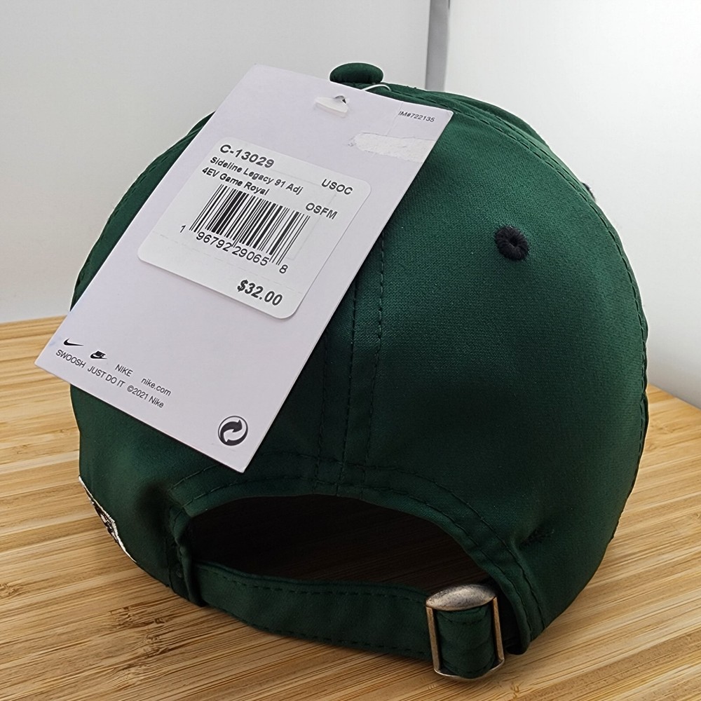 Hudson Hawks Hat, Green & White Cap, The Game, Strapback - NWT
