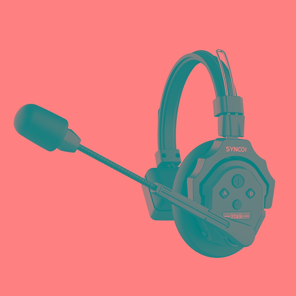 SYNCO Xtalk X2 Wireless Intercom System 2.4G Communication Headset With Battery