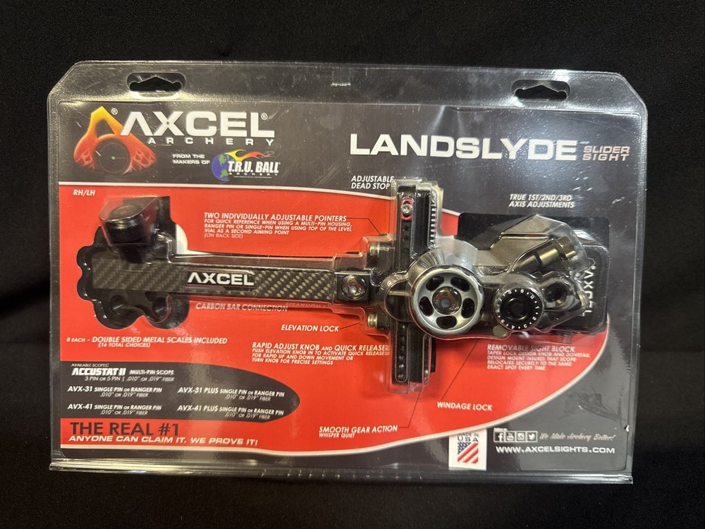 Axcel Landslyde Carbon Pro 3 Pin .019