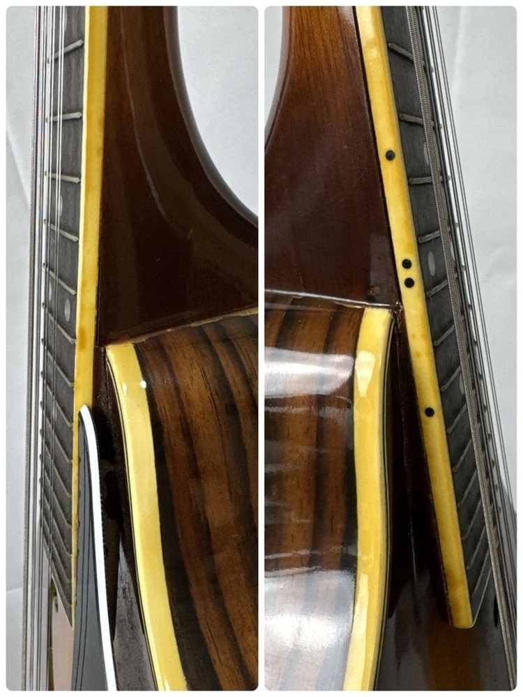 B177 KASUGA Kasuga Instruments Flat Mandolin with Hard Case