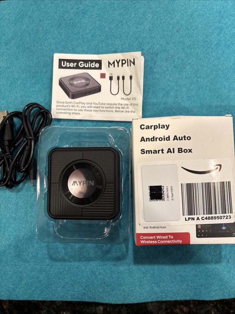 Smart AI Box CarPlay Android Auto Wireless Adapter-Open Box